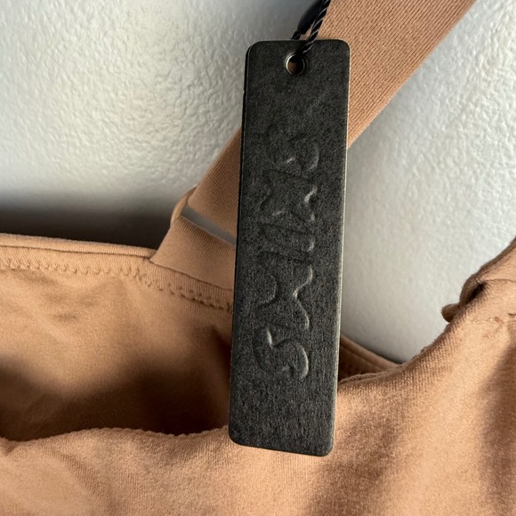 SKIMS Sienna Bra Top 3X Square‎ Neck Wireless Comfortable Everyday Lounge Sports - Picture 5 of 6